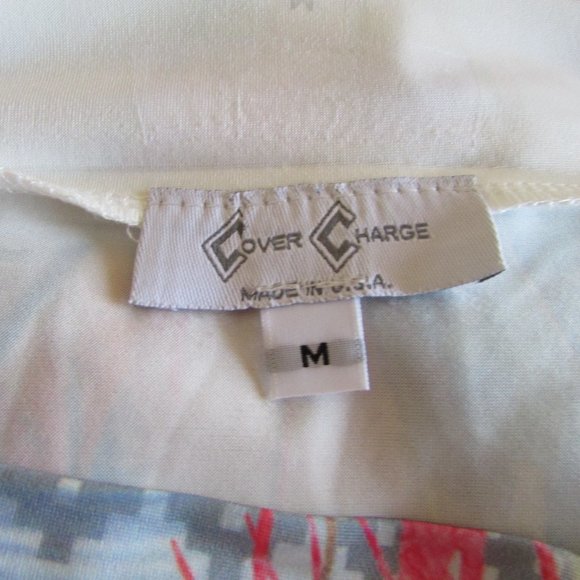 COVER CHARGE COLD SHOULDER, SHARKBITE LADIES EMBELLISHED TOP. MEDIUM. - Picture 4 of 7